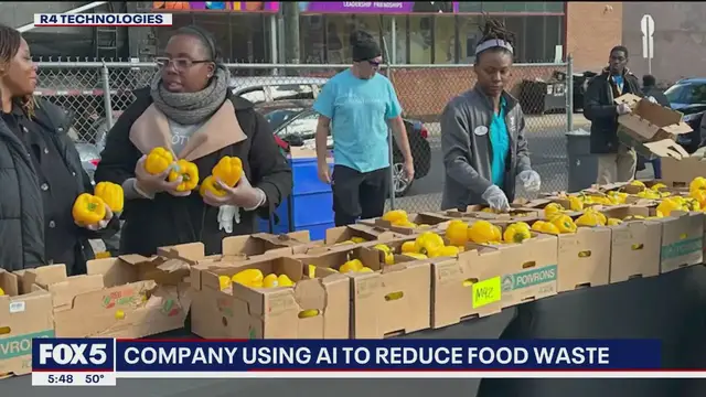 Video thumbnail for r4 Technologies uses AI to reduce food waste