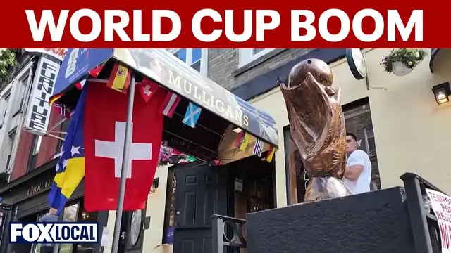 Video thumbnail for World Cup crowds bring big  business to New York, New Jersey