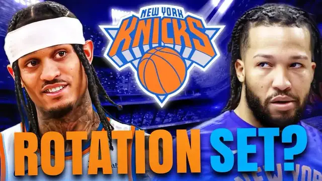 'Video thumbnail for knyt: knicks 9-man rotation prediction by james edwards!'