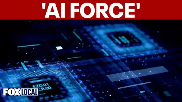 Video thumbnail for Trump announces plans for new 'AI Force'