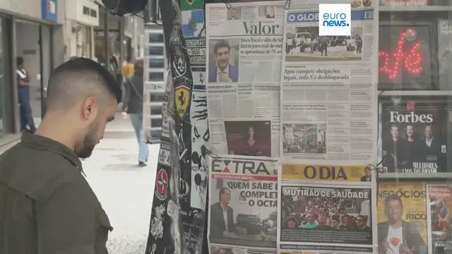 Video thumbnail for European Commission hits Elon Musk’s social network X with €120 million fine