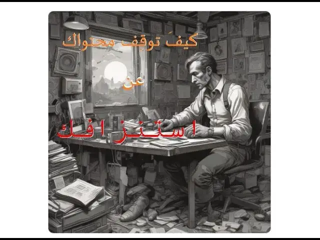 Video thumbnail for كيف توقِف محتواك عن استنزافك؟