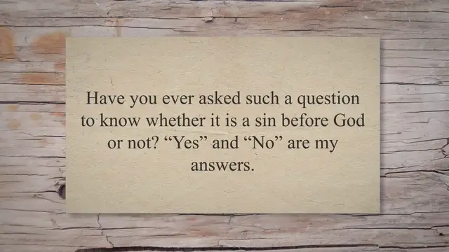 'Video thumbnail for Is Sleeping In Church A Sin? Is It Bad To Fall Asleep In Church While The Sermon Is Being Preached?'
