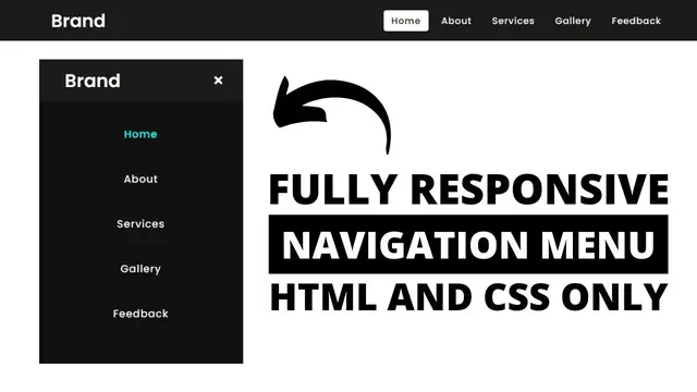 Video thumbnail for How to Create Responsive Navigation Bar With HTML & CSS in Hindi