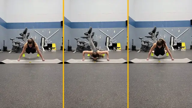 Video thumbnail for Most knuckle push ups in one minute (female)  81 by Auralee Strege