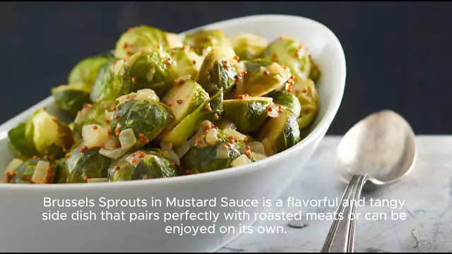 Video thumbnail for Brussels Sprouts in Mustard Sauce