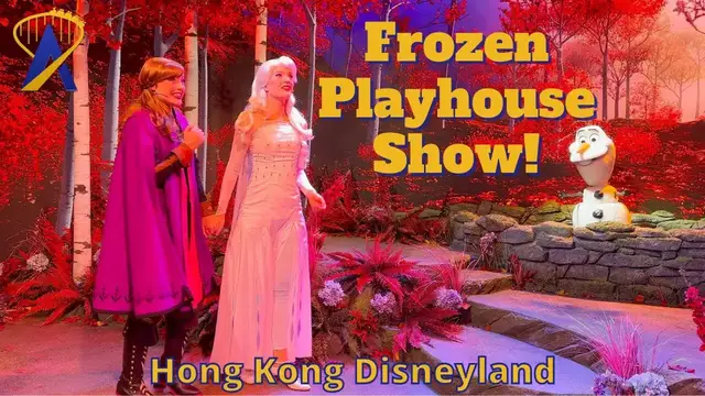 'Video thumbnail for Frozen Playhouse in the Woods Show at Hong Kong Disneyland'