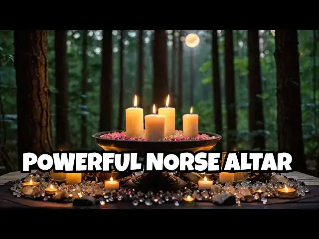 Video thumbnail for Crafting a Powerful Norse Pagan Altar for Intense Lunar Rituals!