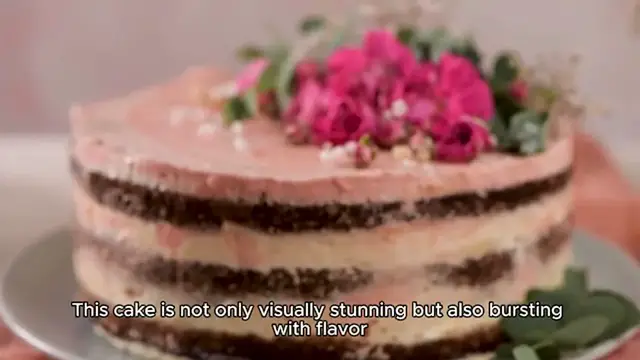 Video thumbnail for Hibiscus Bliss Cake recipe