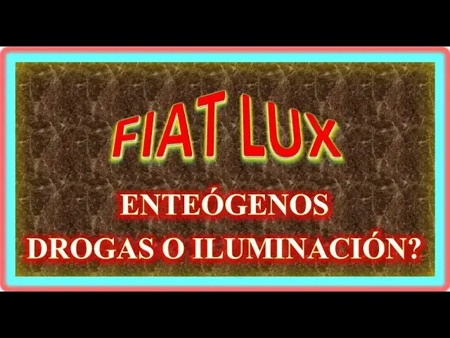 Video thumbnail for ENTEÓGENOS DROGAS O ILUMINACIÓN?