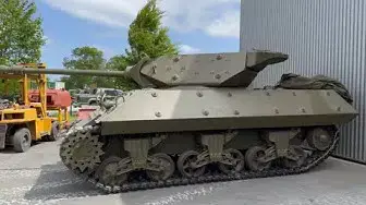 Video thumbnail for WW2 M10 Achilles tank restored to working order.