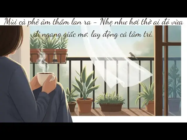 'Video thumbnail for Mùi Cà Phê Sớm | Một sáng chậm, một chút yên | Kể'