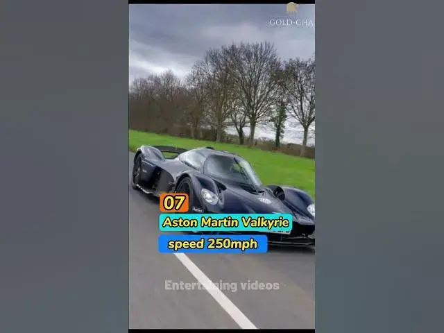 Video thumbnail for 10 fastest cars on earth