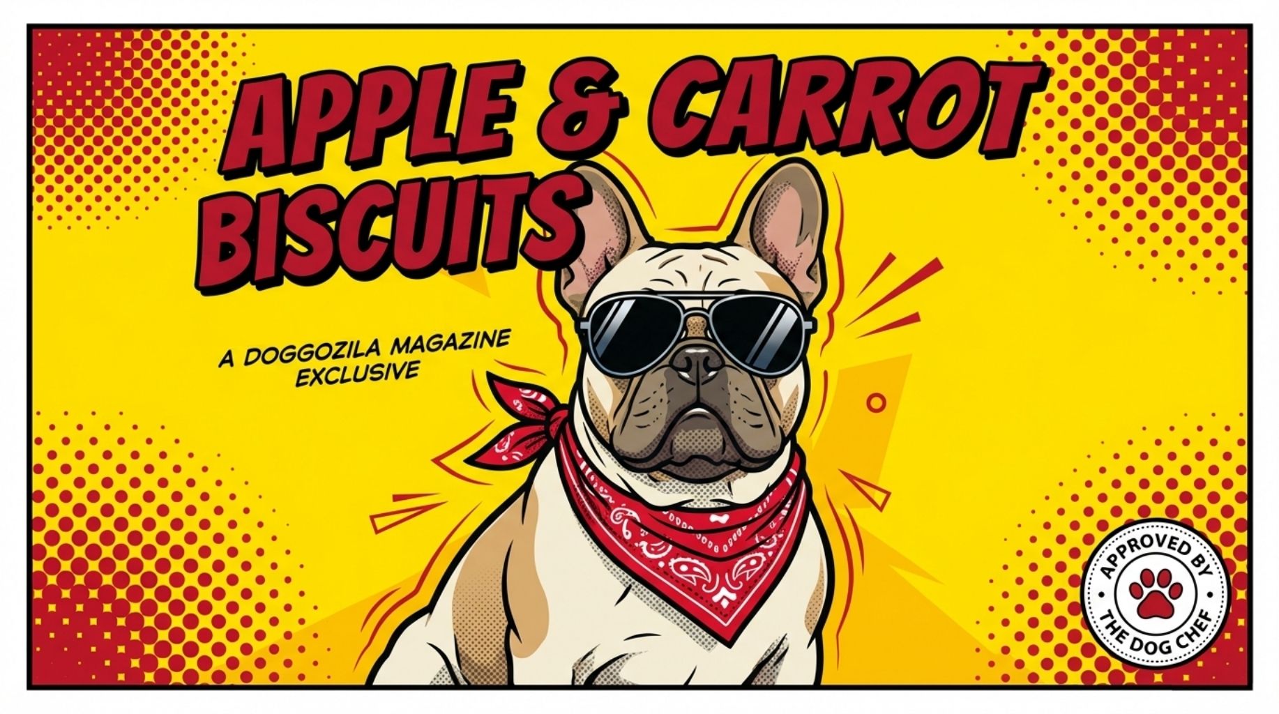 Video thumbnail for Apple And Carrot Biscuits Recipe for Your Dog