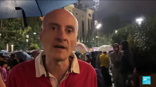 'Video thumbnail for Georgia arrests opposition leader amid crackdown on pro-EU voices'