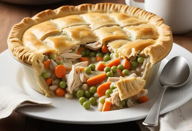 Video thumbnail for Classic Betty Crocker Chicken Pot Pie