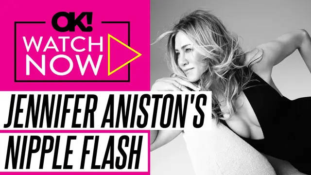 'Video thumbnail for Jennifer Aniston Shows Off Her Nipples in Tight Gray Top While Promoting Her Haircare Line: Watch'
