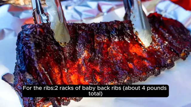 Video thumbnail for BBQ ribs recipe