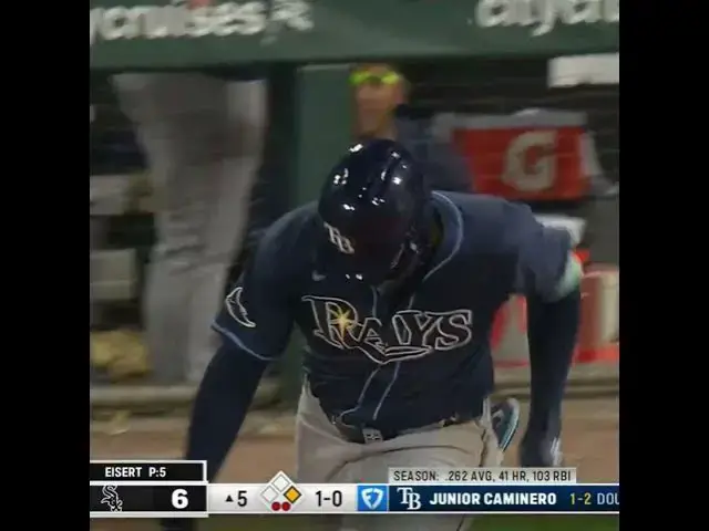 'Video thumbnail for Junior Caminero CRUSHES His 42nd Homer of Season! | 09/10/2025'
