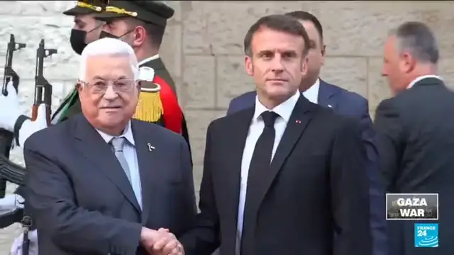 'Video thumbnail for Macron says recognising Palestine is the 'best way to isolate Hamas''