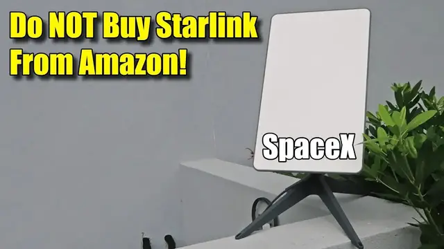Video thumbnail for Do NOT Buy Starlink From Amazon! Time to Prepper!