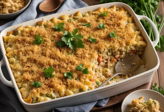 Video thumbnail for Tuna Casserole Recipe