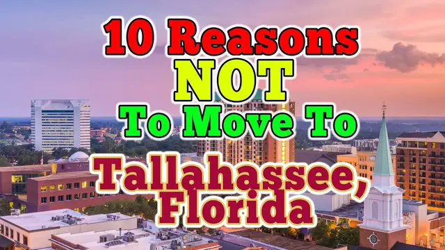'Video thumbnail for Top 10 Reasons NOT to move to Tallahassee, Florida. (It's no Orlando)'