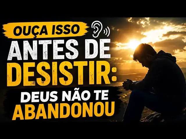 Video thumbnail for Ouça Isso Antes de Desistir: Deus Não Te Abandonou”