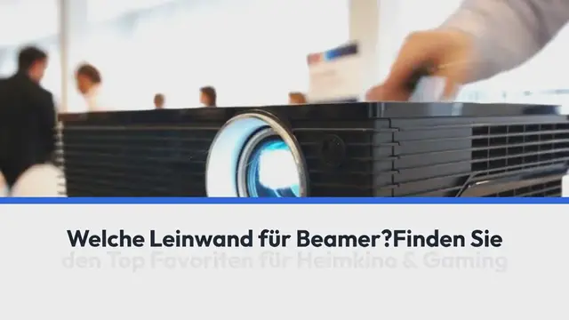 Video thumbnail for Welche Leinwand für Beamer? Finden Sie den Top Favoriten für Heimkino & Gaming