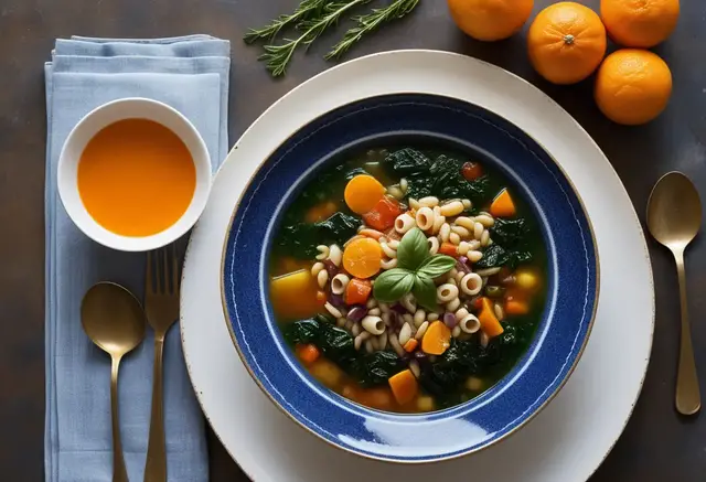 Video thumbnail for Blue Zone Recipe_ Sardinian Minestrone Soup