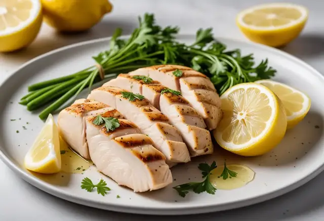 Video thumbnail for Sous Vide Garlic Herb Chicken Breast