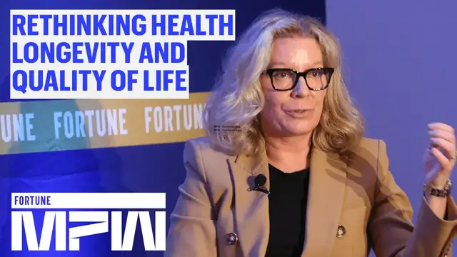 Video thumbnail for Rethinking Health, Longevity, and Quality of Life