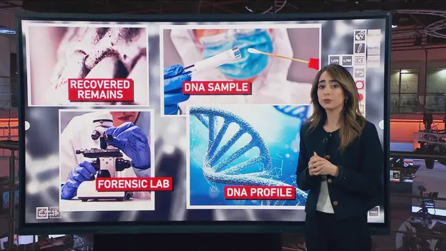 Video thumbnail for How DNA and forensic analysis help identify Nepal-Tibet flash flood victims