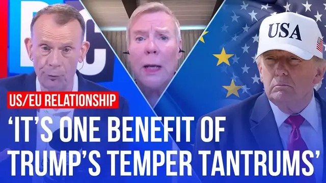 Video thumbnail for Trump 'turns back' on Europe… but do they care?