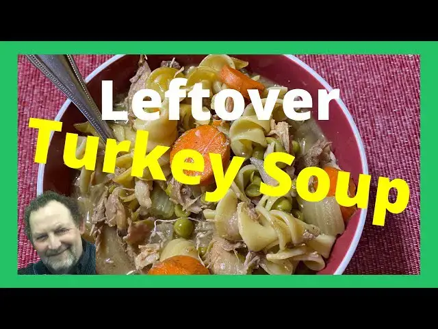 Video thumbnail for Leftover Smoked Turkey Soup - (Recipes) That Warm The Soul