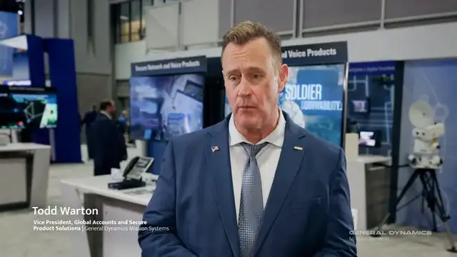 Video thumbnail for How General Dynamics Is Modernizing Military Communications Security