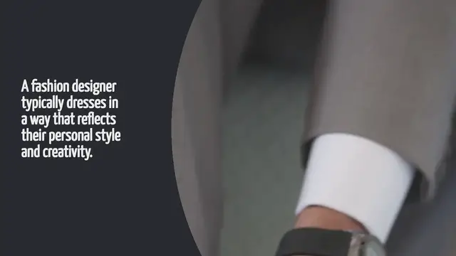 Video thumbnail for How Does A Fashion Designer Dress