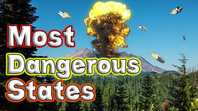 'Video thumbnail for Top 10 Most Dangerous States for Natural Disasters.'