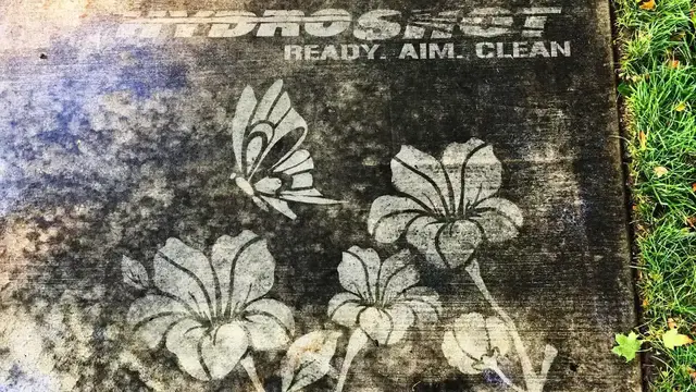 Video thumbnail for Worx Hydroshot Pressure Washer: Reverse Graffiti Cleaning Tutorial