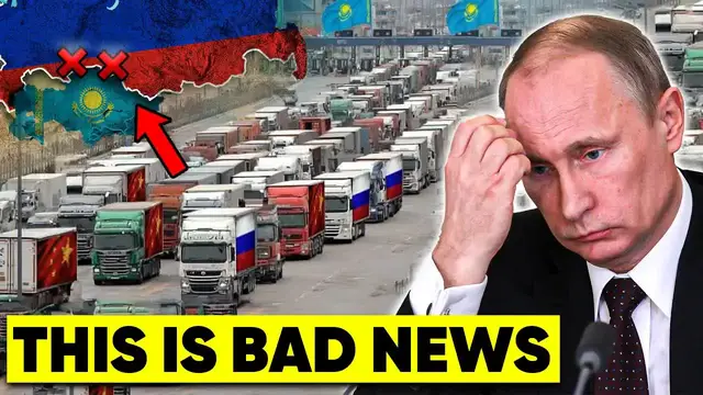 Video thumbnail for Business Basics: kazakhstan border closure: russia's trade route collapses amid eu sanctions
