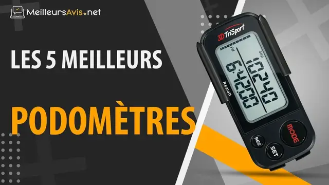 Video thumbnail for ⭐️ MEILLEUR PODOMÈTRE - Avis & Guide d'achat (Comparatif 2021)