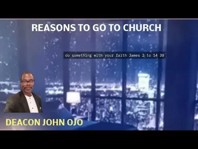 Video thumbnail for THE REASON YOU MUST GO TO CHURCH.