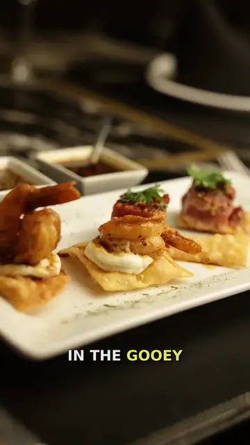 'Video thumbnail for Crispy Bacon Mozzarella Poppers: Irresistible Sweet Maple Glaze'