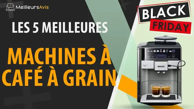 Video thumbnail for 🚩 MEILLEURE MACHINE À CAFÉ À GRAIN - Black Friday 2022 (Comparatif & Guide d'achat)