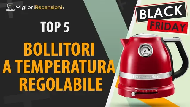 Video thumbnail for 🚩 MIGLIORE BOLLITORE A TEMPERATURA REGOLABILE - Black Friday 2021 (Confronto & Guida all'acquisto)