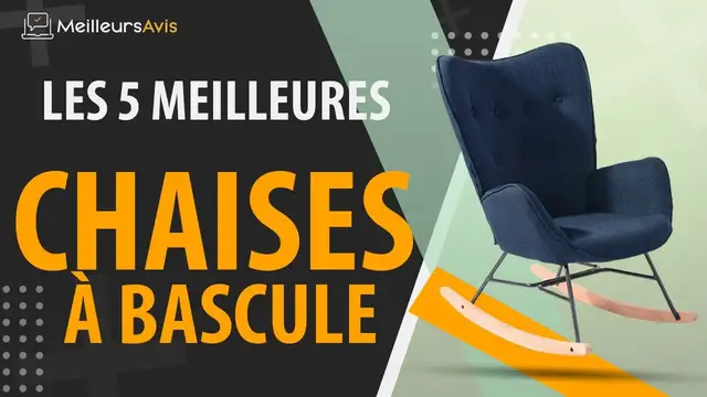 Video thumbnail for ⭐️ MEILLEURE CHAISE À BASCULE - Avis & Guide d'achat (Comparatif 2021)