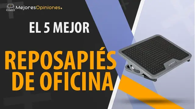 Video thumbnail for ⭐️ MEJOR REPOSAPIÉS DE OFICINA - Reseñas y Guía de compra (Comparativa 2021)
