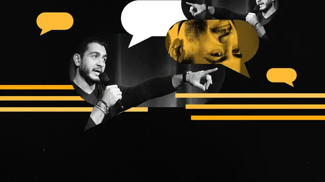 Video thumbnail for Ask Abdul El-Sayed a question. He might ask you one back. Let’s go Off Script
