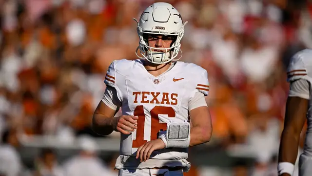 Video thumbnail for College Football Odds: Texas-Florida and Notre Dame-BYU