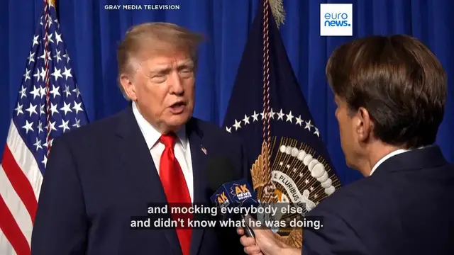 Video thumbnail for Trump defends Putin diesel deal: ‘I’m a dealmaker’
